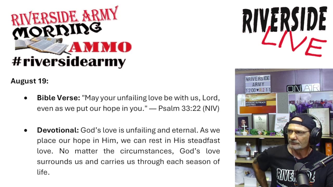 Riverside Morning Ammo Daily Devotional 8.19.25