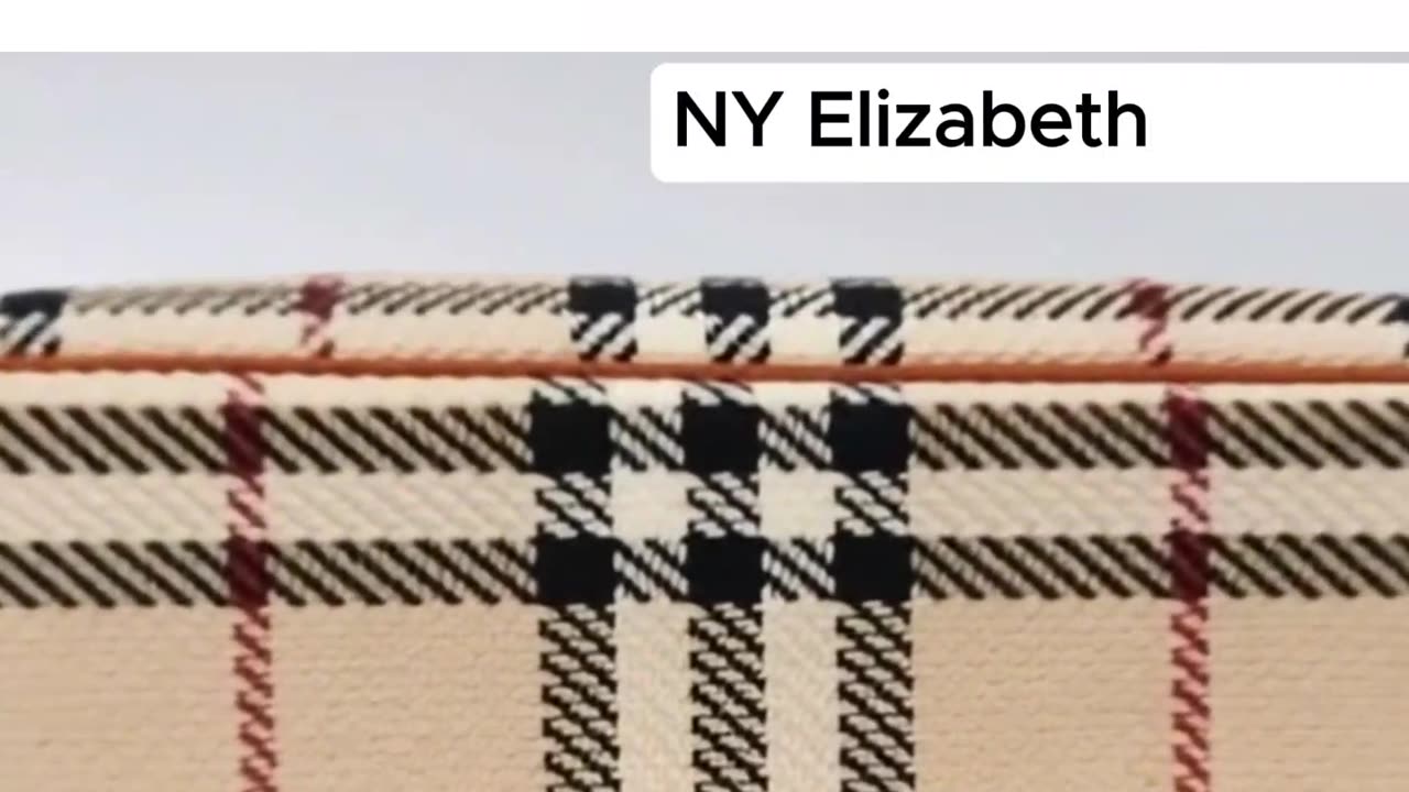 BURBERRY Nova Check Wool Shoulder Bag