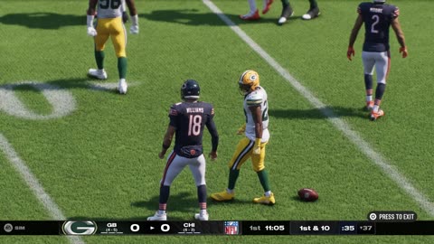 Madden 25 Green Bay Packers Franchise Year 1 Game 10 Packers Vs Bears CPU Vs CPU