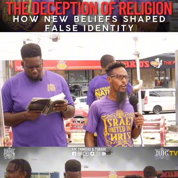 Premiering May 29th@12:00PM Tune In‼️👆🏾👆🏾👆🏾THE DECEPTION OF RELIGION....