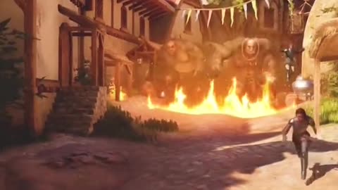 heroic action while running