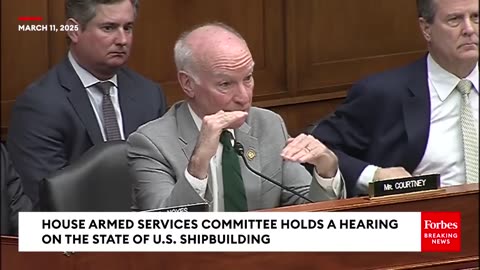 Joe Courtney Presses Experts On Incentivizing Trades Careers To 'Turbocharge' US Shipbuilding