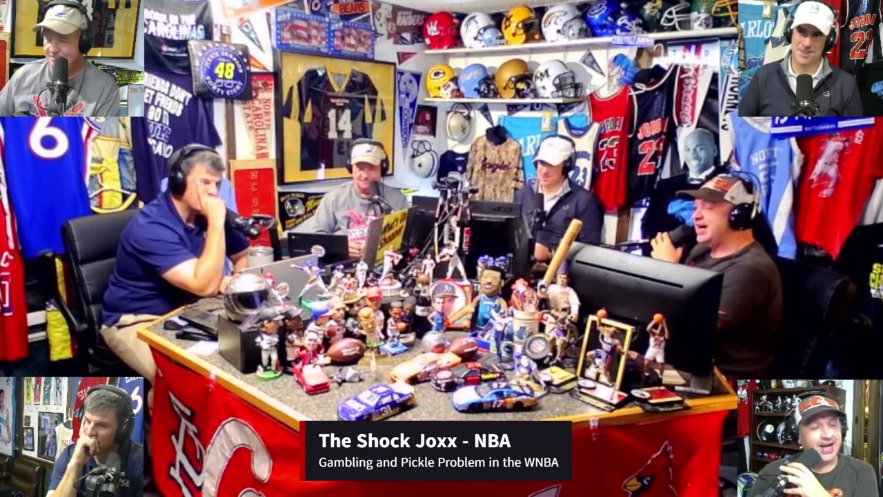 NBA - Gambling, WNBA Pickle Problems - THE SHOCK JOXX 8/9/25