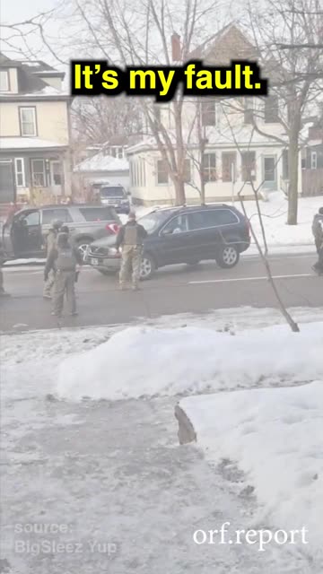 Listen to thisThe Anti-ICE agitator’s ‘wife’ is yelling at officers: “Why did you have real bullets!