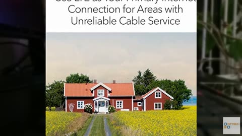 NETGEAR 4G LTE Broadband Modem (LM1200) – Use LTE as a Primary Internet Connecti