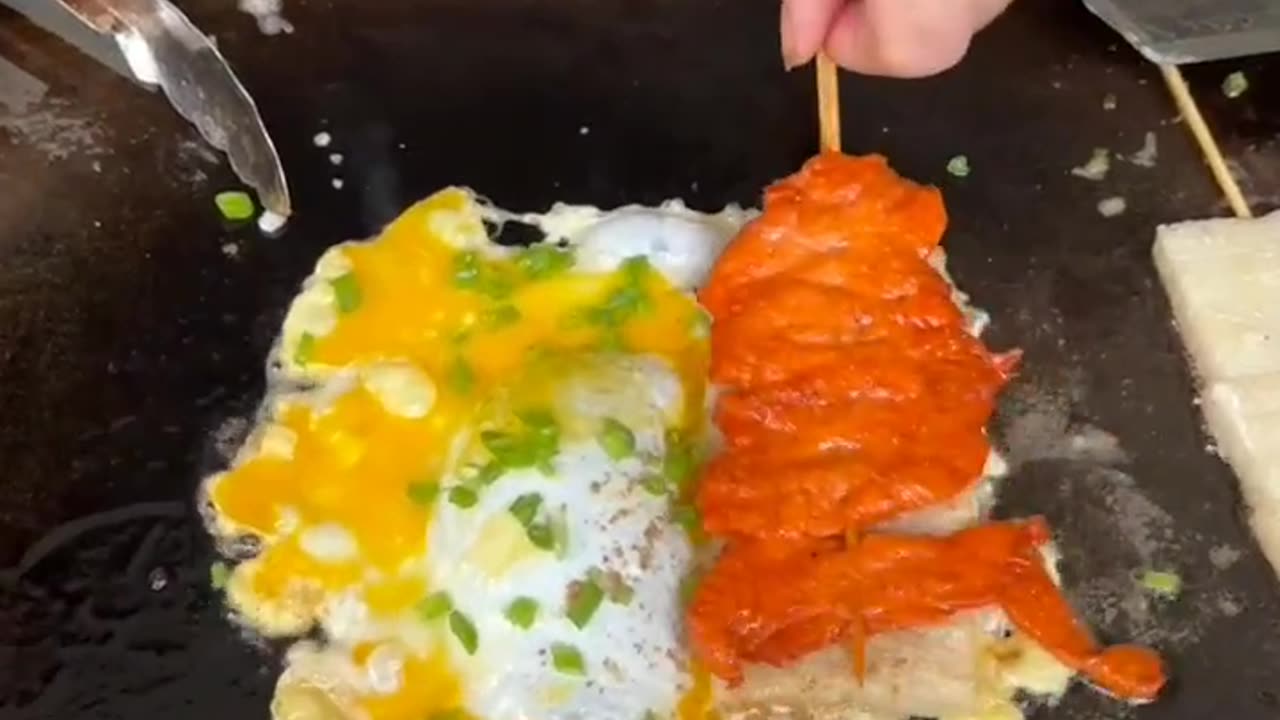 You bored with how u cook the egg? Try recipe,chicken marinated wrapped with egg and sausage