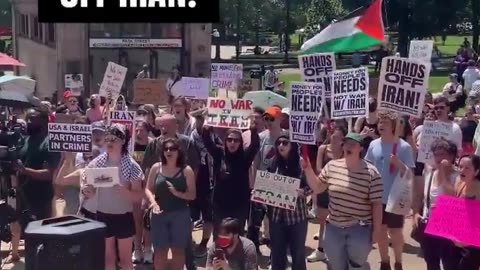 Liberals have already switched to “Hands off Iran”.. Incredible.. 🤣🤣