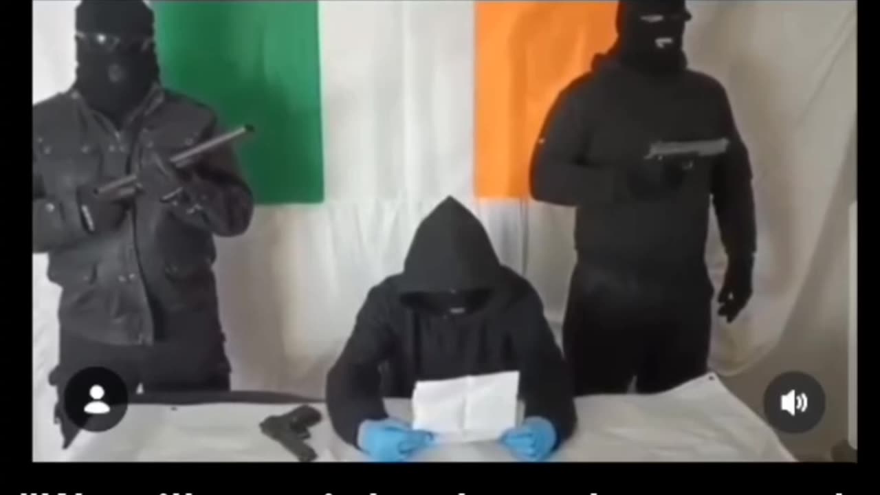 New Republican Movement... A group from Newry has emerged issusing a warning to all.