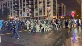 ICE agents conducted a series of targeted arrests in Portland, Oregon,