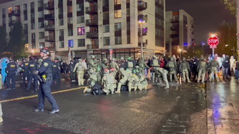 ICE agents conducted a series of targeted arrests in Portland, Oregon,