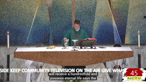 NCTV45 CATHOLIC MASS HOLY SPIRIT PARISH (ST VITUS) 9:00 AM THURS JULY 17 2025