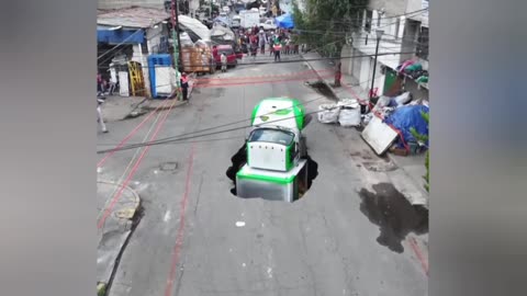 🤯🚚 You Won't Believe This Sinkhole Swallows A Truck Whole! | FeedMyCuriosity