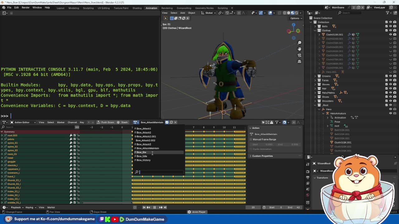 Dev Stream: Syncing Animations Across Models!