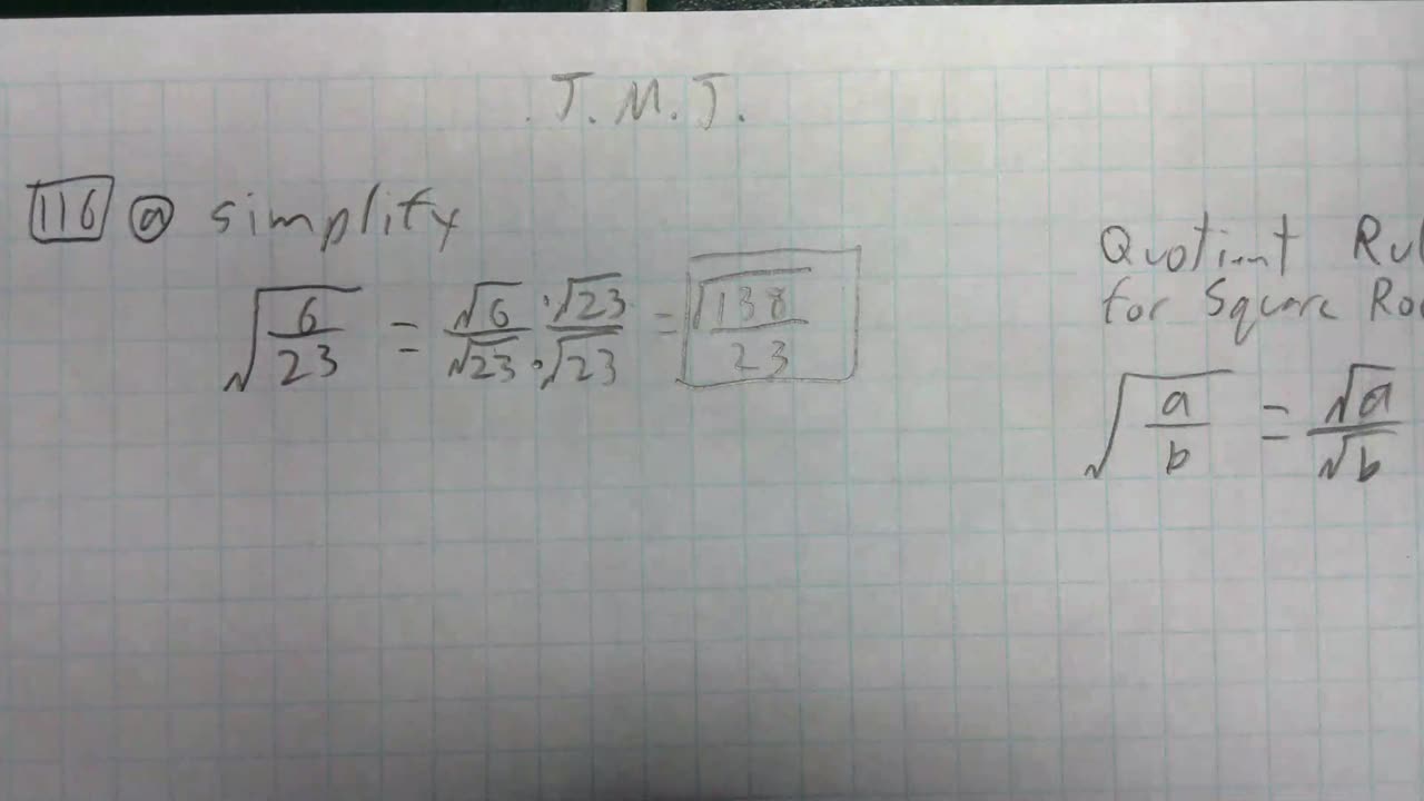 Saxon Algebra 1 Lesson 116 (a)