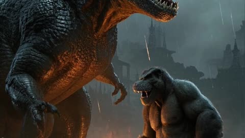 T-Rex or King Kong - Who will win