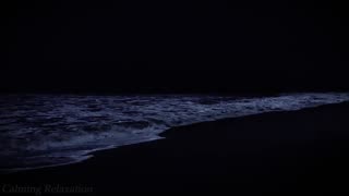 Relax and Fall into a Deep Sleep - Soothing Sounds of the Night Ocean