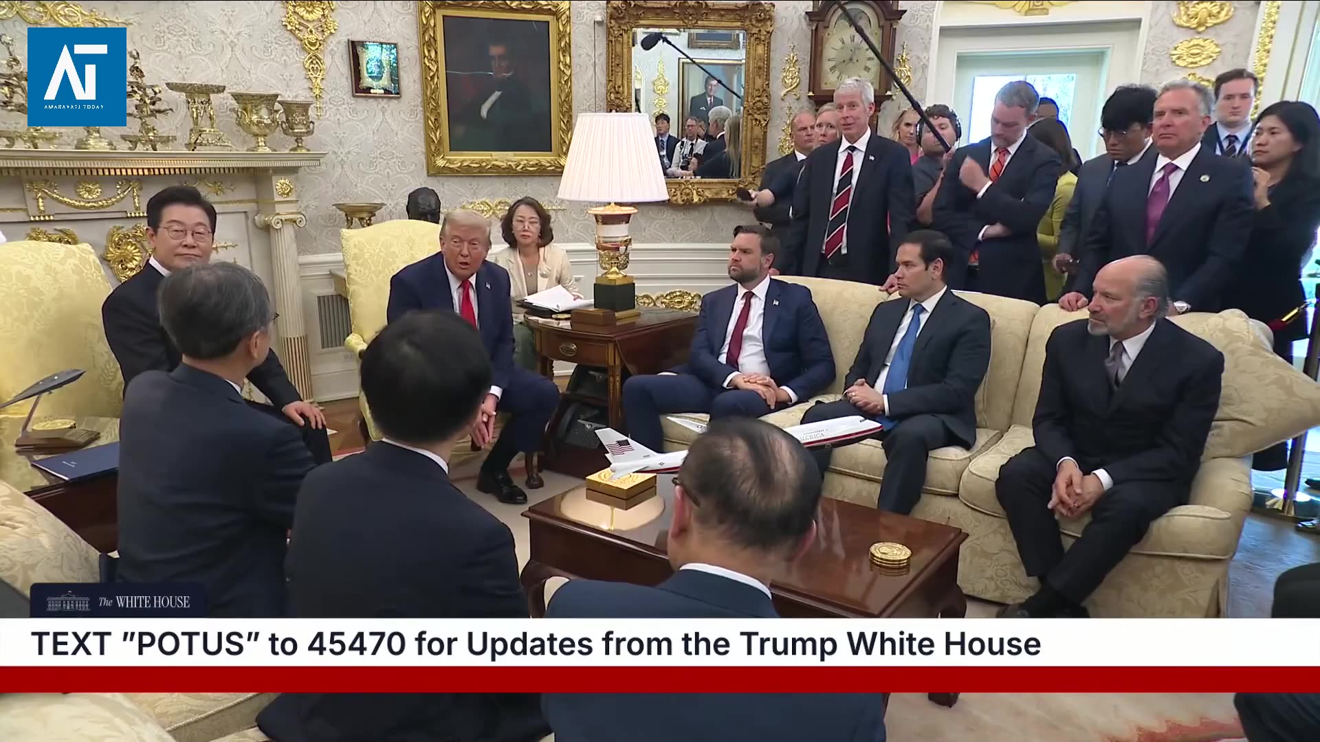 Trump–Lee Jae-myung Talks at White House | North Korea & Trade | USA | Amaravati Today