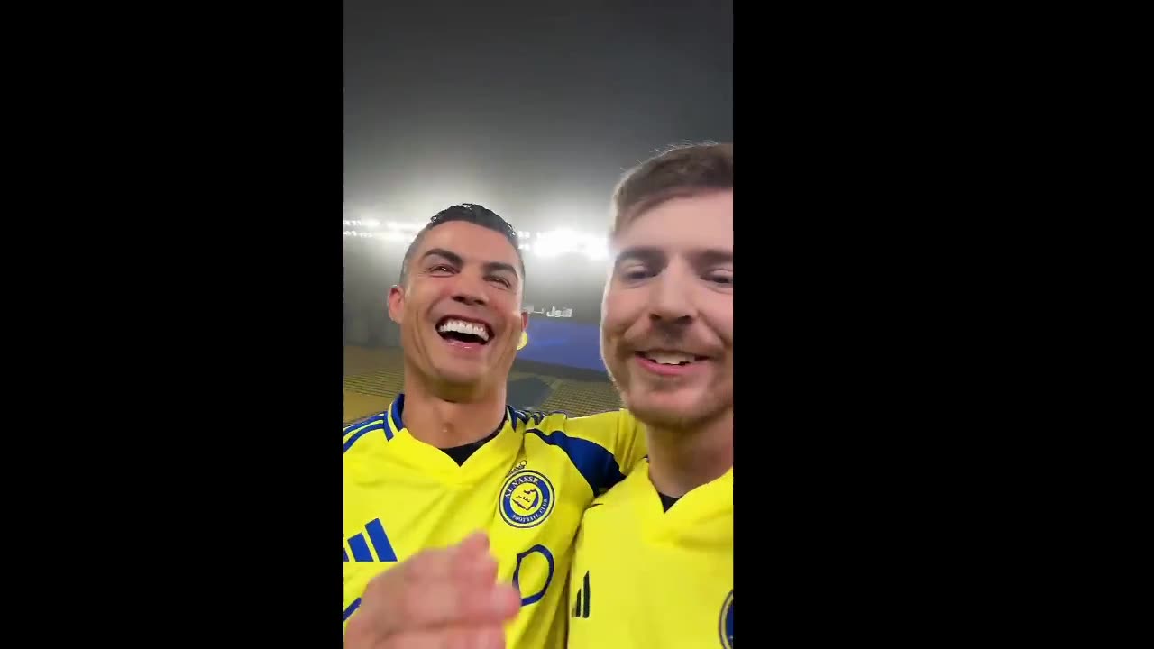 MR BEAST × CRISTIANO RONALDO