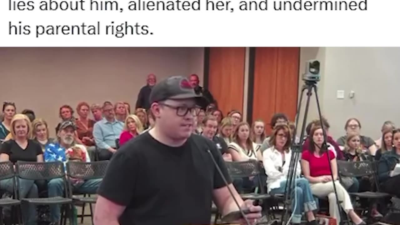 Politics - 2025 Dad Blasts Liberal Globalist Commie Education Board Feeding Kids Lies About Parents