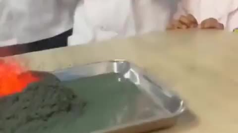 Ammonium dichromate volcano