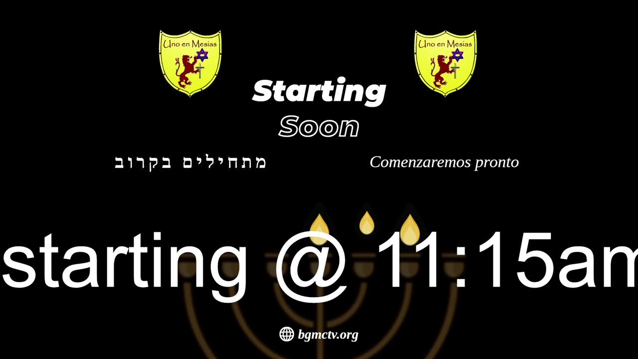 BGMCTV LIVE MESSIANIC SHABBAT SERVICE 1056 blessed is the one with a vision.