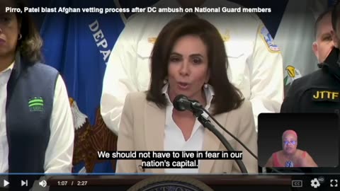PWL- Jeanin Pirro responds to nationals Guards shot near t he White House