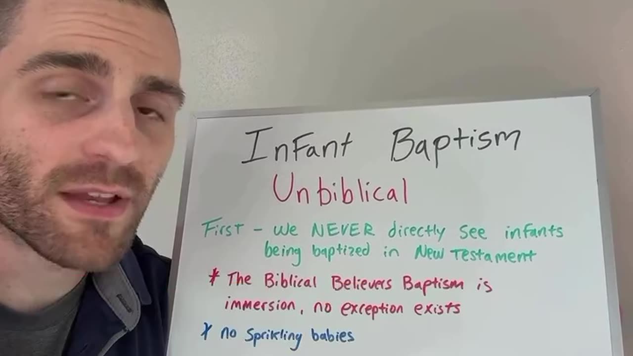 Why infant baptism is NOT biblical and is dangerous. #baptism