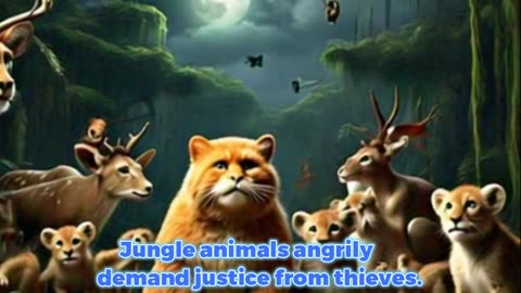 Orange cat Rescue Lion