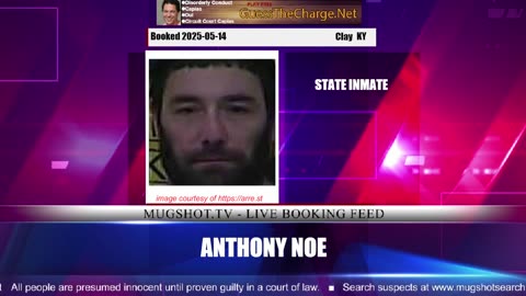 Mugshot TV - Live Arrest Booking Video Stream