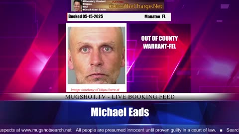 Mugshot TV - Live Arrest Booking Video Stream