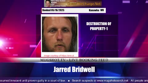 Mugshot TV - Live Arrest Booking Video Stream