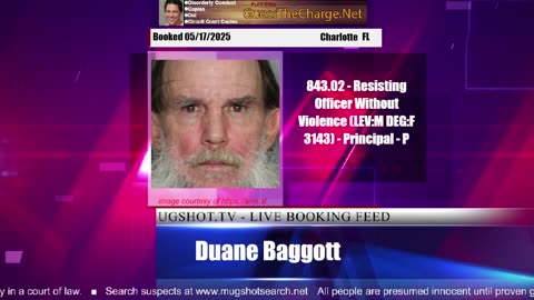 Mugshot TV - Live Arrest Booking Video Stream