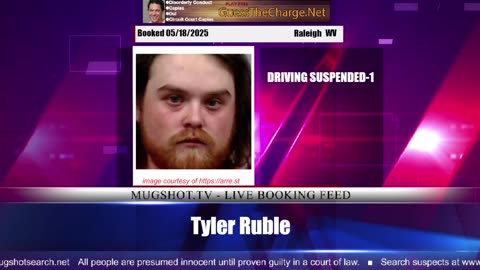 Mugshot TV - Live Arrest Booking Video Stream