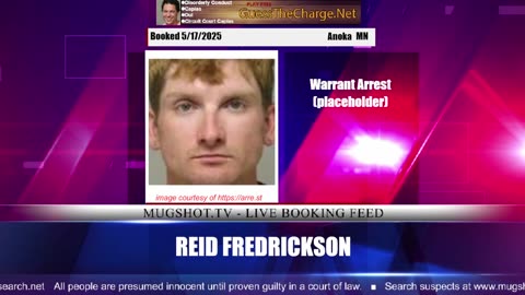 Mugshot TV - Live Arrest Booking Video Stream