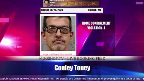Mugshot TV - Live Arrest Booking Video Stream