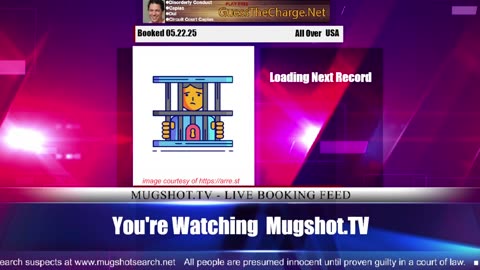 Mugshot TV - Live Arrest Booking Video Stream