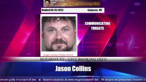 Mugshot TV - Live Arrest Booking Video Stream