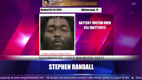 Mugshot TV - Live Arrest Booking Video Stream