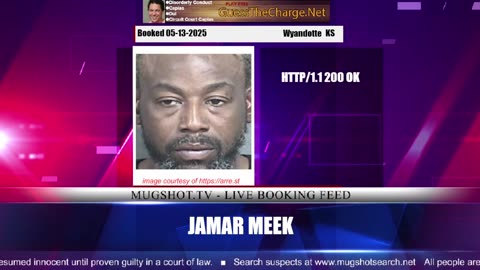 Mugshot TV - Live Arrest Booking Video Stream