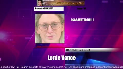 Mugshot TV - Live Arrest Booking Video Stream