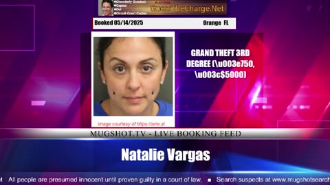 Mugshot TV - Live Arrest Booking Video Stream