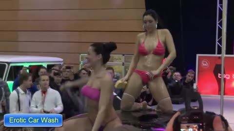 Erotic Dance Car Wash Hot GirlSexy Dancer Car wash