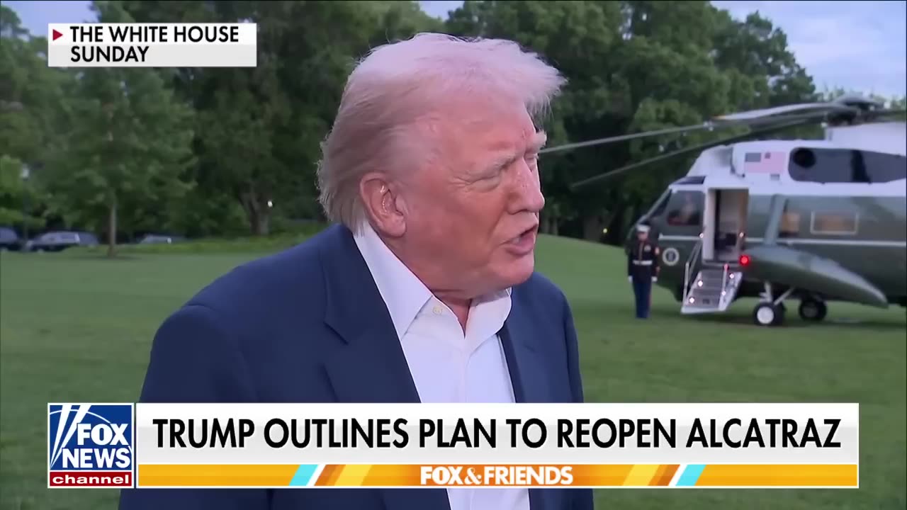 Trump to reopen Alcatraz for 'most ruthless and violent offenders'