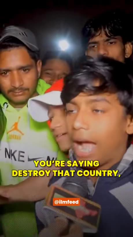 Kid has a brain.. calling out “news” shenanigans.