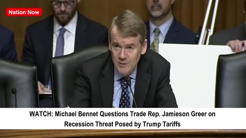 Bennet Grills Trade Rep. on Recession Risk from Trump Tariffs