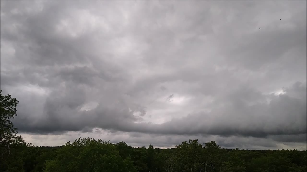 Storm cloud timelapse