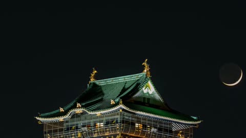 Building, castle, japanese castle