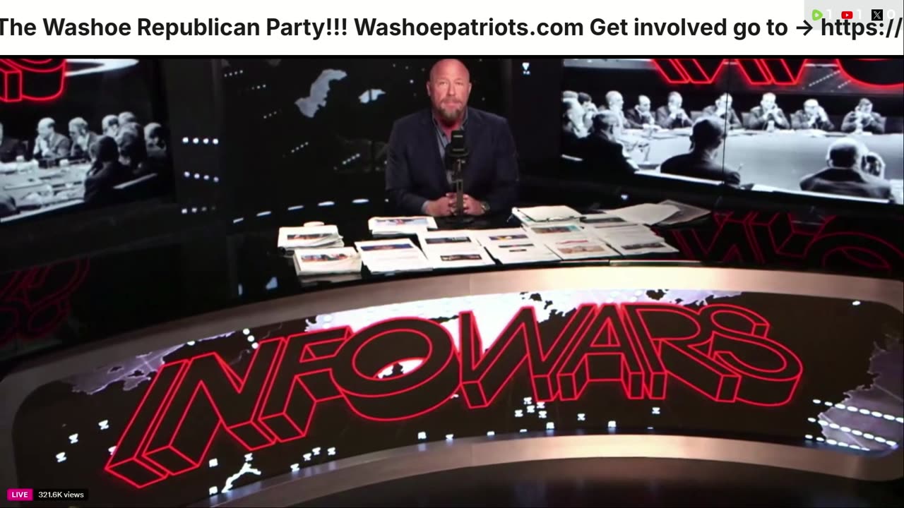 Alex Jones, Info Wars, 04/23/2025