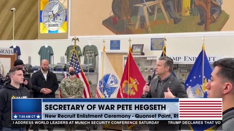 NEW RECRUITMENT ENLISTMENT CEREMONY