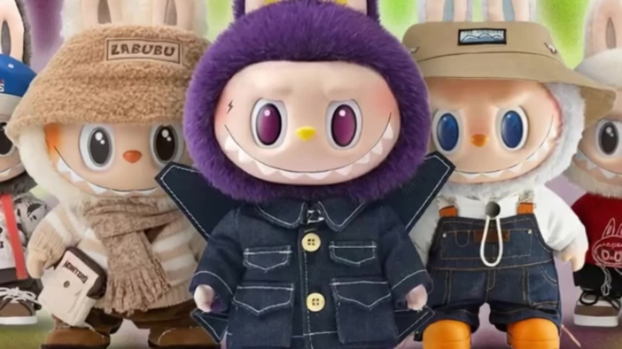 Dancing Labubu Vibes! 💃✨ So Cute You’ll Smile!